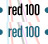 red 100