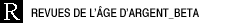 Revues de l’Âge d’Argent_bêta