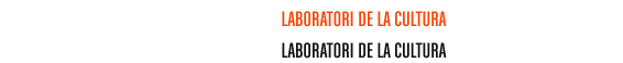 laboratori de la cultura