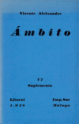 Ámbito, by Aleixandre