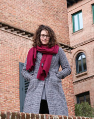 Andrea Chapela en la Residencia de Estudiantes, en abril de 2018. Andrea Chapela en la Residencia de Estudiantes, en abril de 2018.