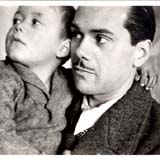Luis Cernuda with a boy in Cuéllar, Segovia, december 1933. Residencia de Estudiantes archives, Madrid