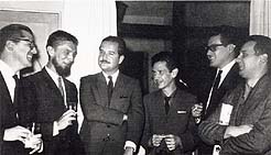 Dinner hosted by Carlos Barral at José Díez-Canedo’s home