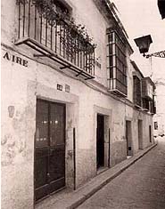 Calle Aire en Sevilla, 1924 