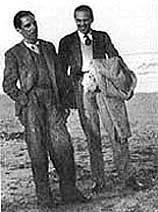 Ramón Gaya y Luis Cernuda en Alicante, 1935