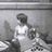 Paloma Altolaguirre con otra niña en La Habana, 1939-1940