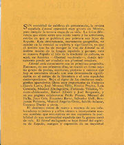 Folleto anunciando la reaparición en México de la revista Litoral, [1944]. 