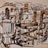 Timothy Osborne, Vista de Roma, 1949. Tinta y aguada sobre papel, 60 x 48 cm. Fundación María Zambrano, Vélez-Málaga.