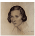 Gregorio Toledo, Retrato de María Zambrano, 1935. Lápiz sobre papel, 46 x 36 cm. Fundación María Zambrano, Vélez-Málaga.