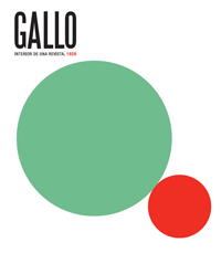 Gallo. Interior de una revista. 1928