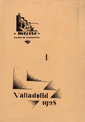 Portada del número uno de Meseta, Valladolid, enero de 1928. Residencia de Estudiantes, Madrid