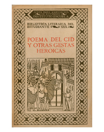 Cuaderno titulado «Análisis del “Poema del Cid”» de Dionisio Fernández Fernández, alumno del Instituto-Escuela, 1928-1929