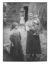 Mujeres jornaleras de Galicia, entre 1916 y 1932. Trabajo de campo de los investigadores de la Sección de Folclore del Centro de Estudios Históricos