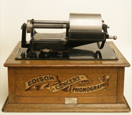 Fonógrafo Edison del Laboratorio de Fonética del Centro de Estudios Históricos, años treinta
