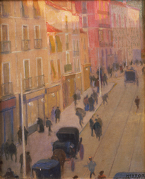 Néstor (Néstor Martín-Fernández de la Torre), Calle Mayor de Madrid, 1904