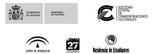 Ministerio de Cutura. Sociedad Estatal de Conmemoraciones Culturales. Junta de Andalucia. Centro Cultural Generación del 27. Residencia de Estudiantes