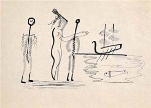 Sin ttulo, hacia 1929
 [Frontis al poema Jacinta me inculpa de dispendioso]