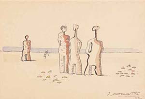 Figuras en la playa, 1932 Figuras en la playa, 1932