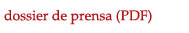 dossier de prensa