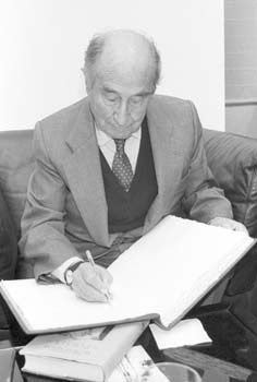 José Antonio Muñoz Rojas en la Residencia de Estudiantes.