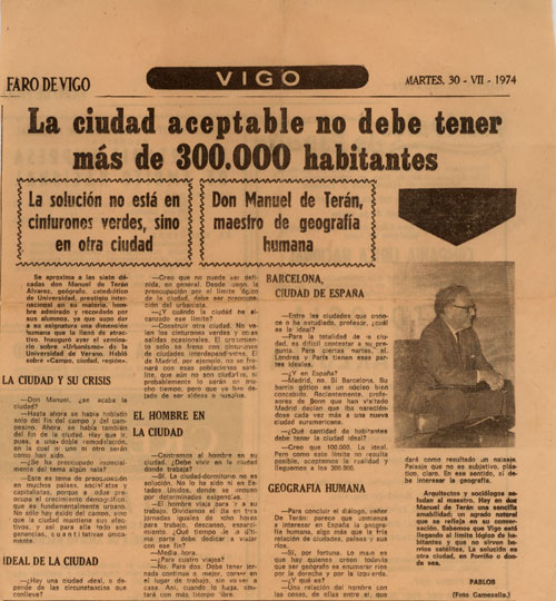 Pablos, Faro de Vigo, 30 de julio de 1974