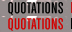 quotations