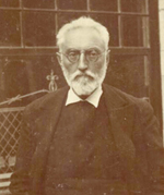 Miguel de Unamuno at the University of Salamanca.1934.