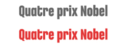 Quatre prix Nobel
