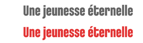 Une jeunesse éternelle