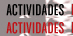 actividades