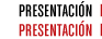 presentación