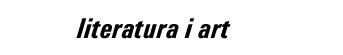 literatura i art